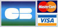 Paiement par carte bancaire - Carte bleue, Visa, MasterCard